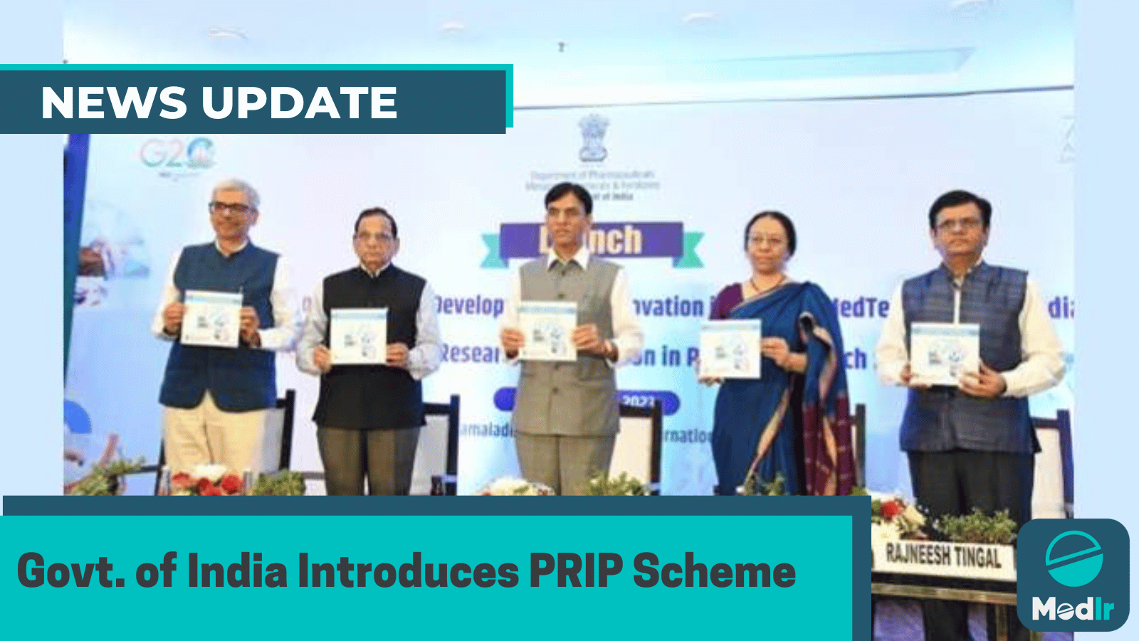 Govt. of India Introduces PRIP Scheme