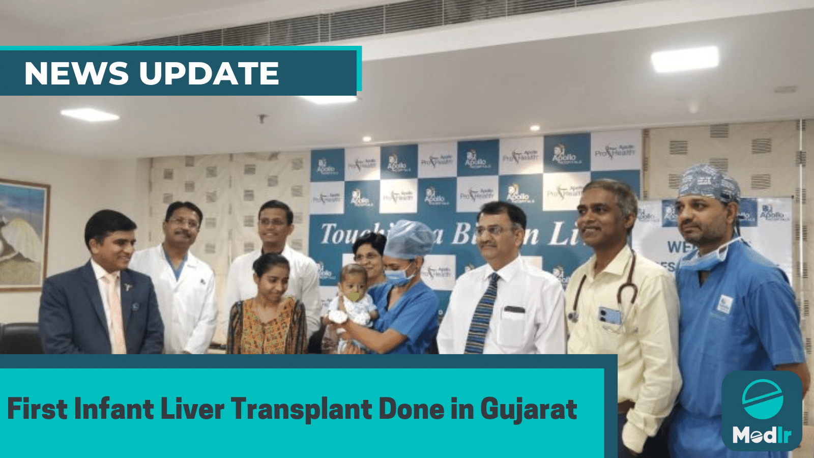 First Infant Liver Transplant Done in Gujarat