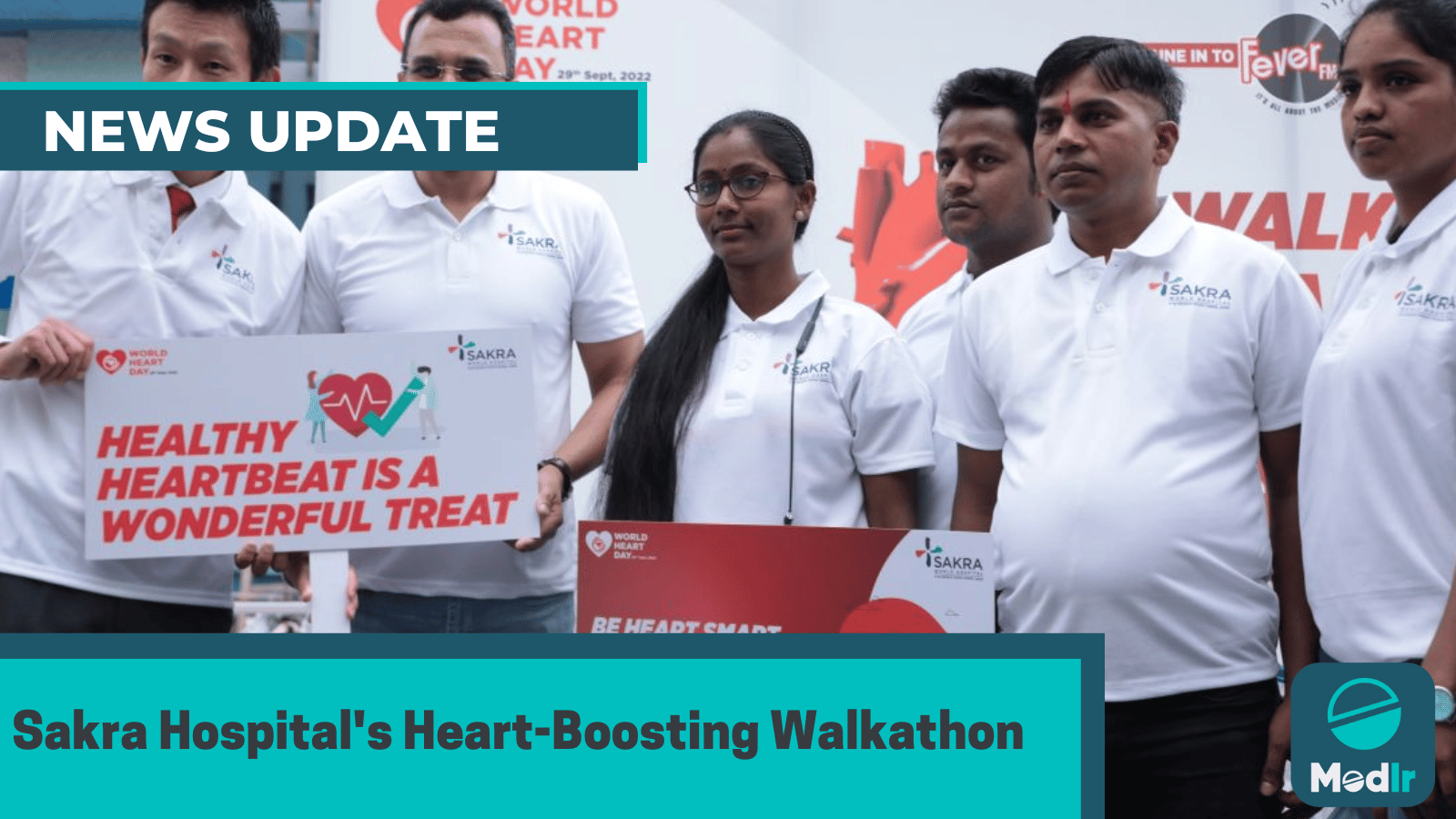 Sakra World Hospital Organizes Heart-Boosting Walkathon for Health and Wellness