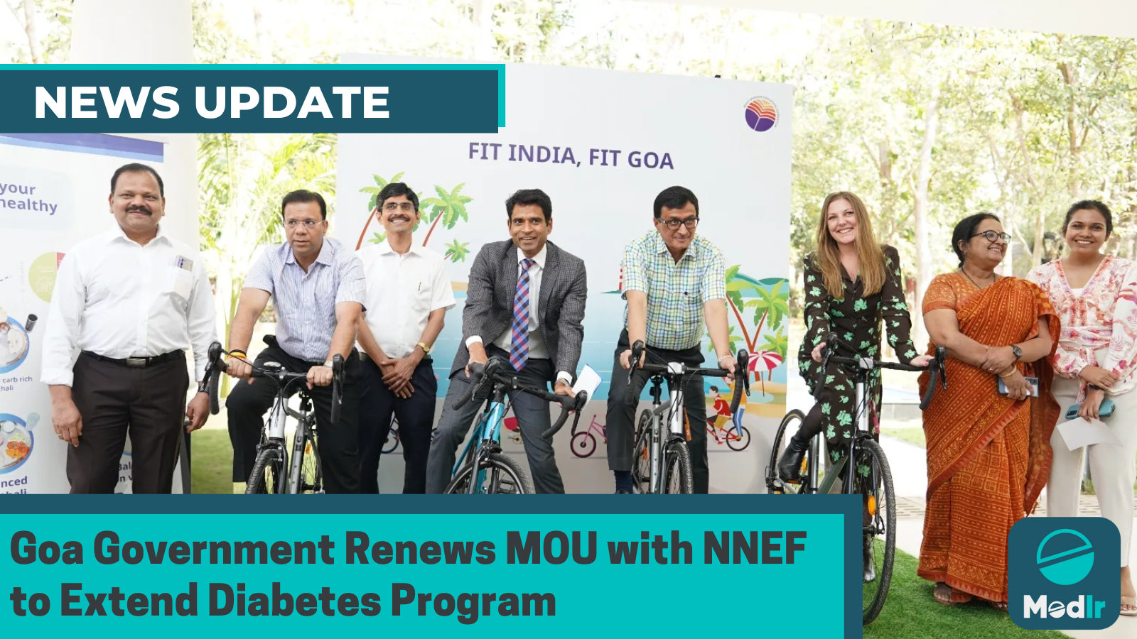 Goa Government Renews MOU with NNEF to Extend Diabetes Program