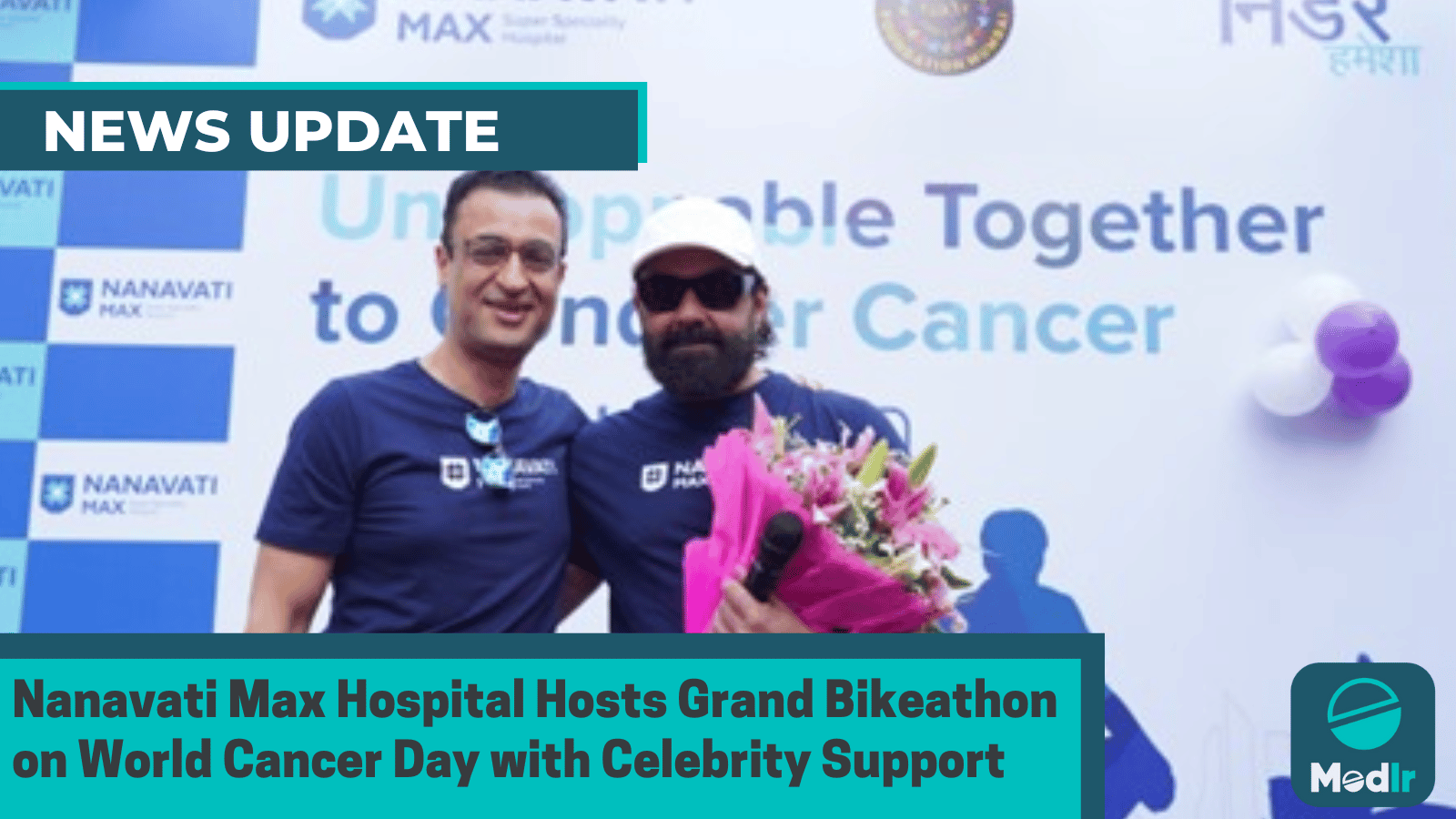 Nanavati Max Hospital Hosts Grand Bikeathon on World Cancer Day with Celebrity Support