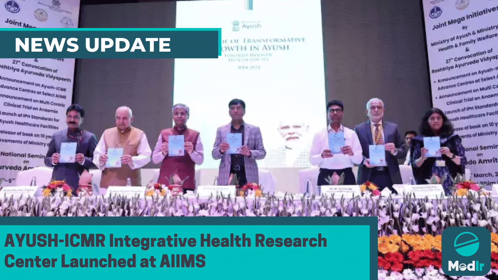 AYUSH-ICMR Integrative Health Research Center Launched at AIIMS