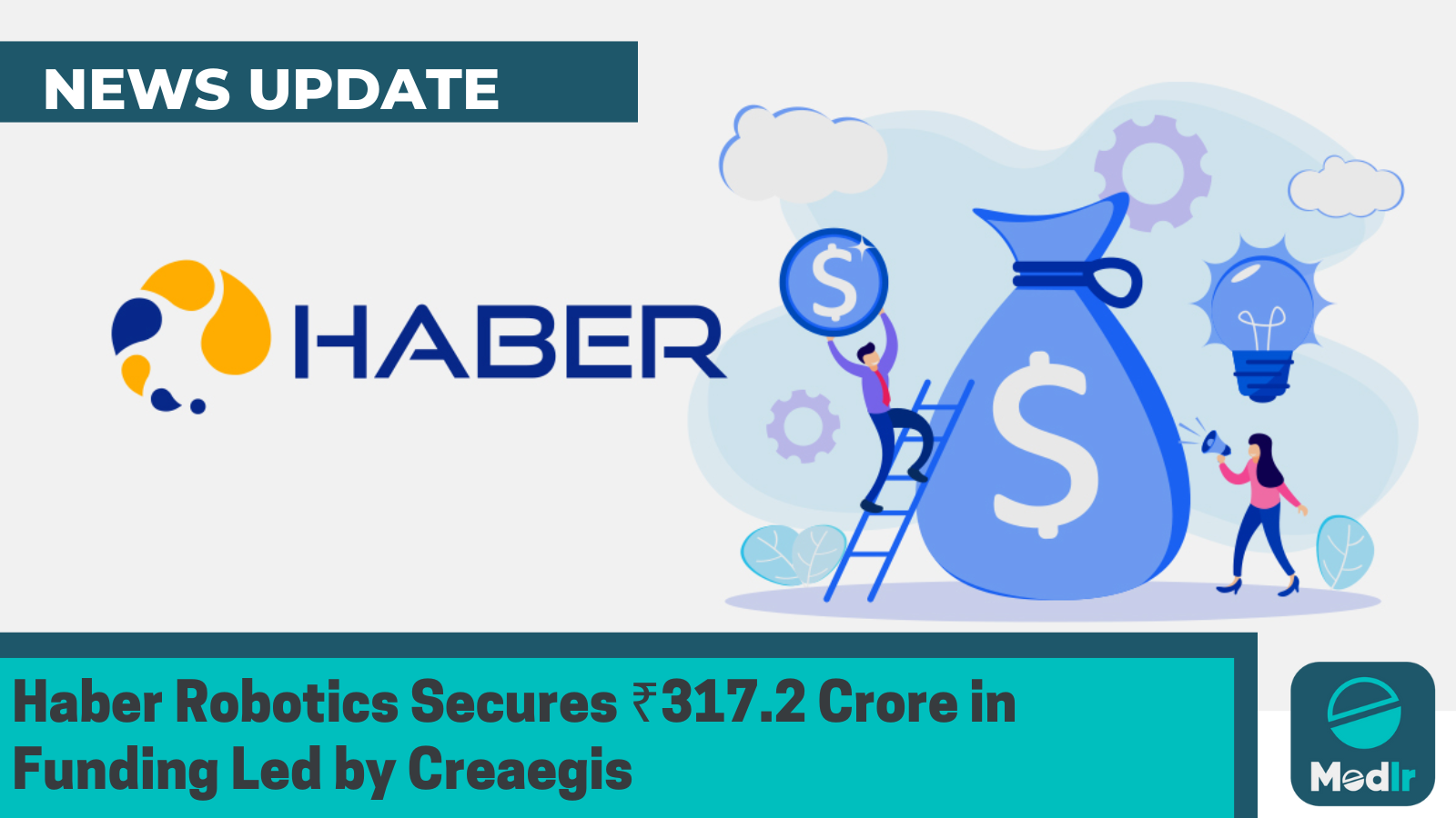 Haber Robotics Secures ₹317.2 Crore in Funding Led by Creaegis