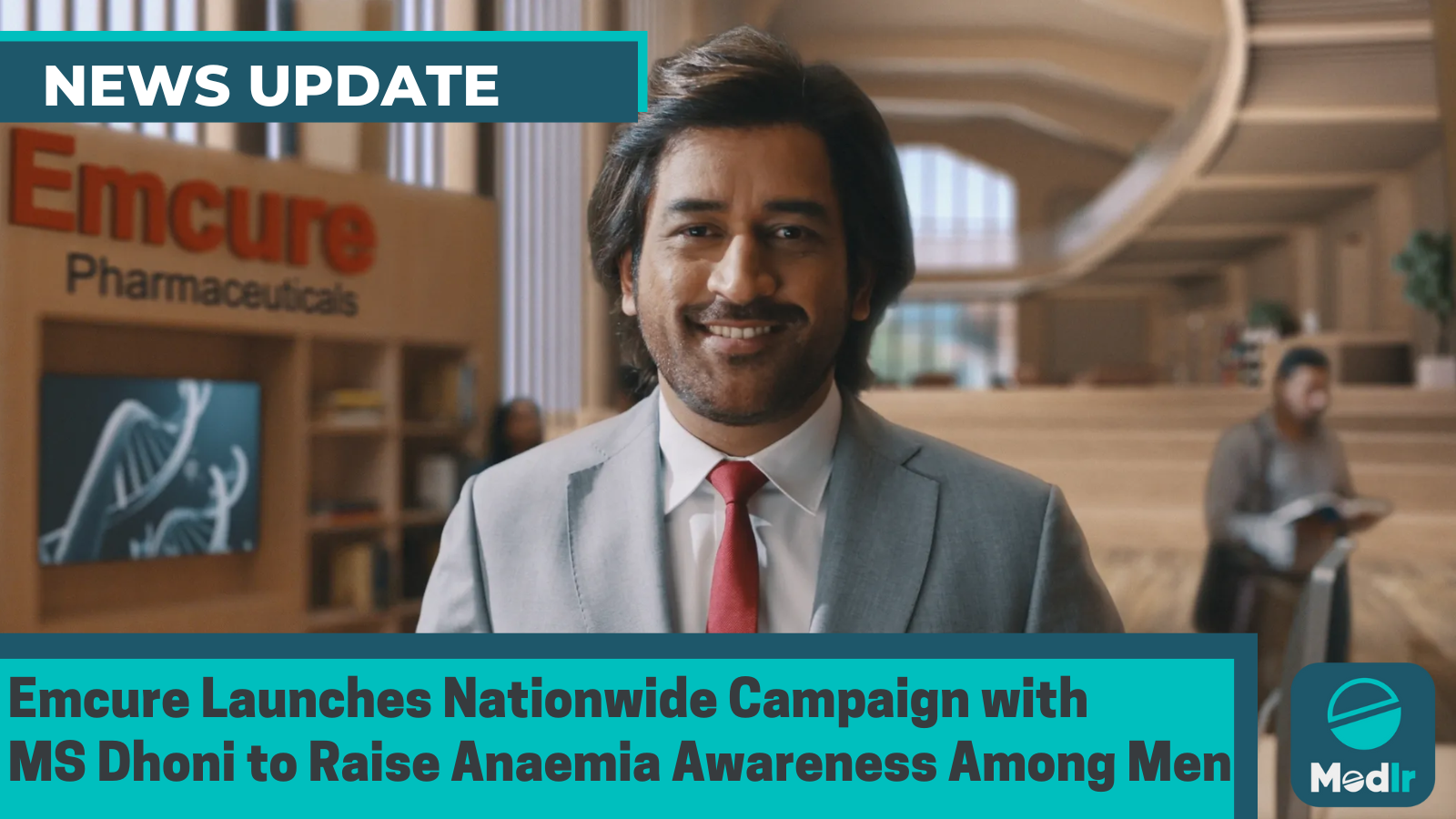 Emcure Launches Nationwide Campaign with MS Dhoni to Raise Anaemia Awareness Among Men