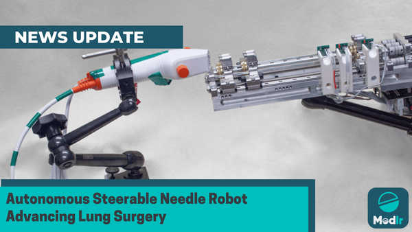 Autonomous Steerable Needle Robot Advancing Lung Surgery