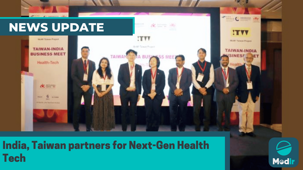 India, Taiwan partners for Next-Gen Health Tech