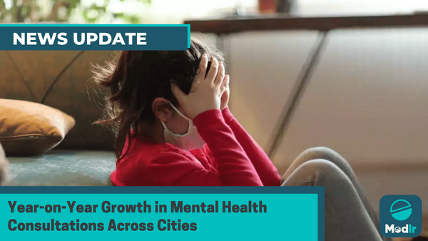 Year-on-Year Growth in Mental Health Consultations Across Cities