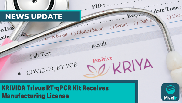 KRIVIDA Trivus RT-qPCR Kit Receives Manufacturing License