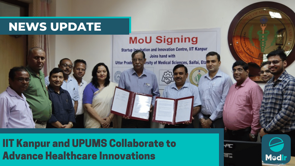 IIT Kanpur and UPUMS Collaborate to Advance Healthcare Innovations