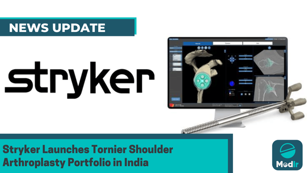 Stryker Launches Tornier Shoulder Arthroplasty Portfolio in India