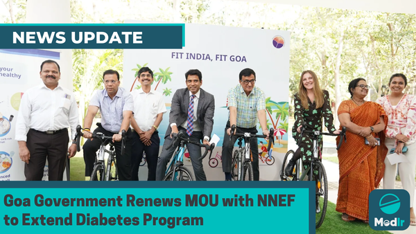 Goa Government Renews MOU with NNEF to Extend Diabetes Program