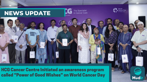 HCG Cancer Centre Initiated an awareness program called “Power of Good Wishes” on World Cancer Day