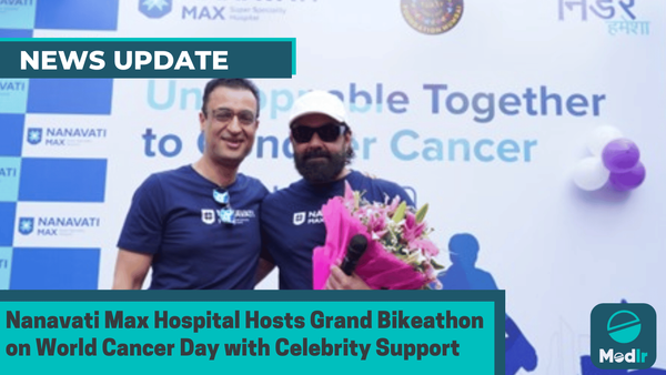 Nanavati Max Hospital Hosts Grand Bikeathon on World Cancer Day with Celebrity Support