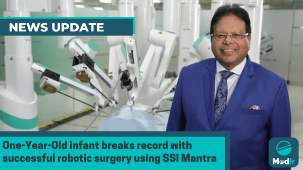 One-Year-Old infant breaks record with successful robotic surgery using SSI Mantra