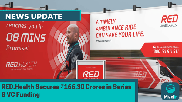 RED.Health Secures ₹166.30 Crores in Series B VC Funding