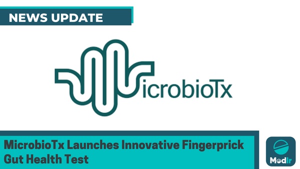 MicrobioTx Launches Innovative Fingerprick Gut Health Test