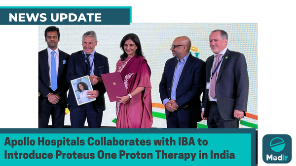 Apollo Hospitals Collaborates with IBA to Introduce Proteus One Proton Therapy in India