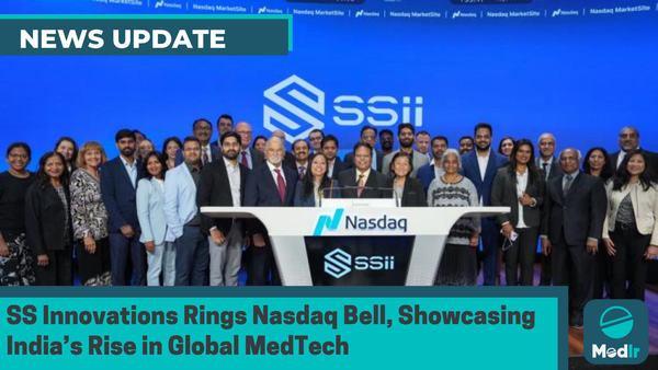 SS Innovations Rings Nasdaq Bell, Showcasing India’s Rise in Global MedTech